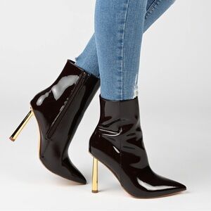 Brand New Journee Rorie Pointed Toe Stiletto Booties